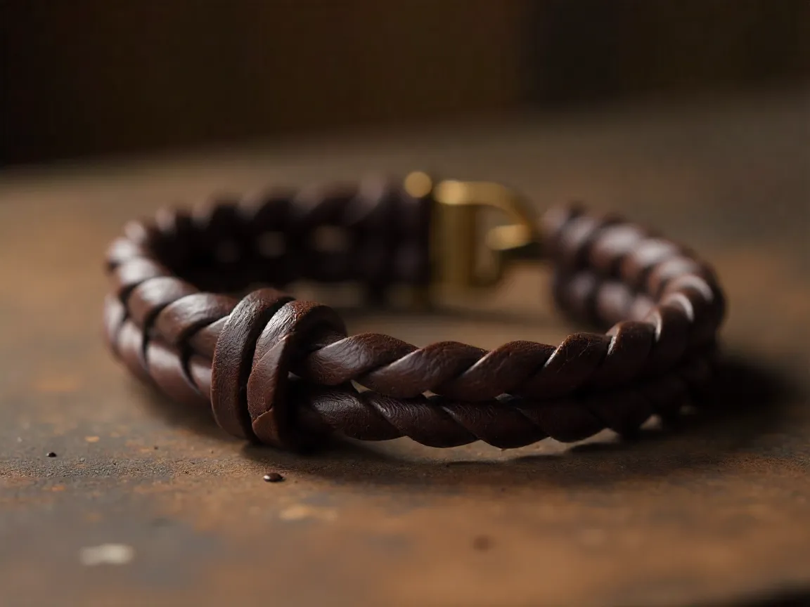 Läderarmband från kollektion